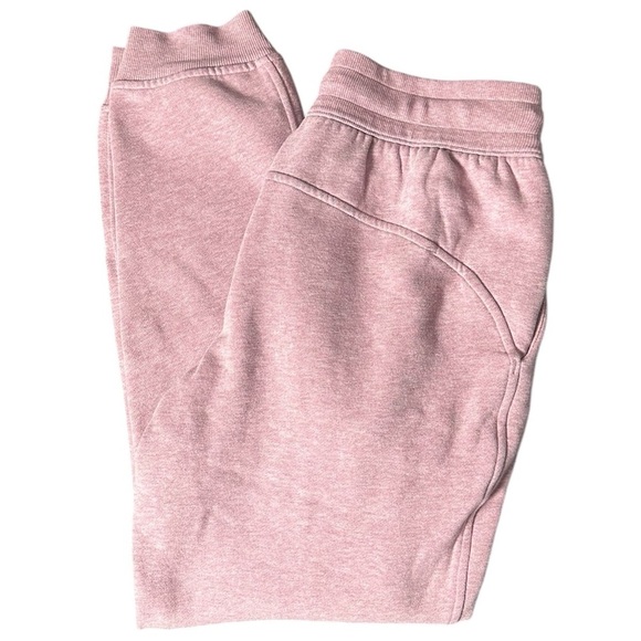 Lululemon Scuba High-Rise Jogger Full Length Heathered Pink Taupe Pink Size 8 - Picture 4 of 11